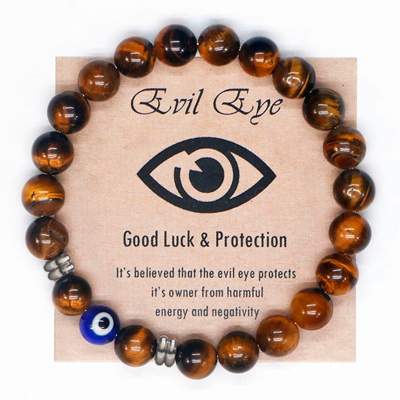 Luck And Protection Natural Tiger Eye Bracelet