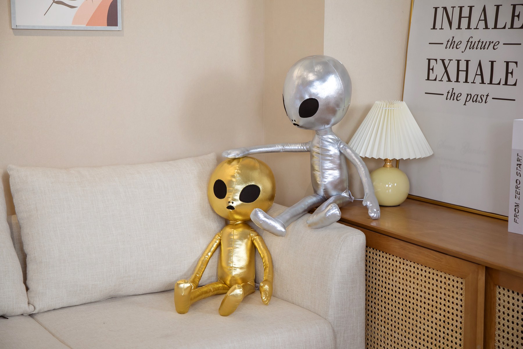 Extra Terrestrial Alien Soft Stuffed Plush Doll