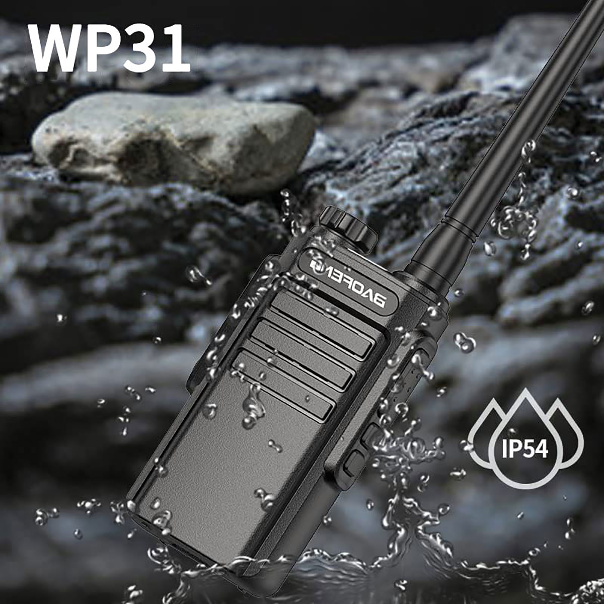 Baofeng WP31 Waterproof Walkie Talkie Long Range Two-way Radio