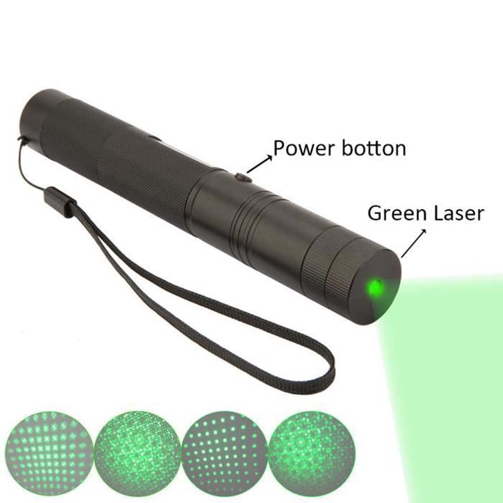 Green Laser Pointer- 10000m USB Charging Built-in Battery