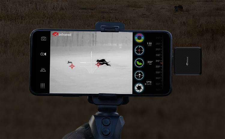 Monocular Thermal Camera Imager For Smartphone
