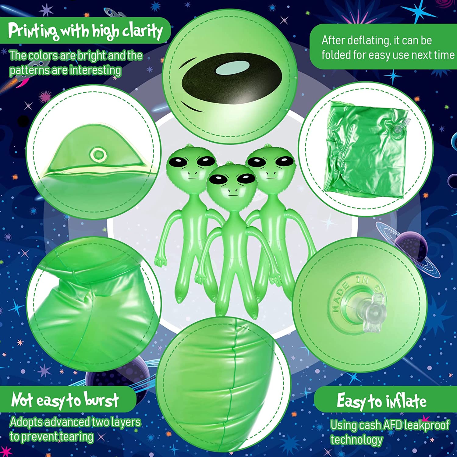 Inflatable Alien Doll