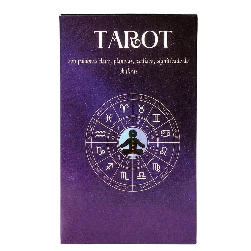 78 Pcs Tarot Deck Cards Spanish Version