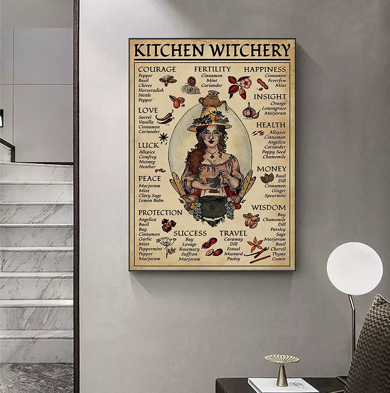 Kitchen Witchery Posters Magic Knowledge