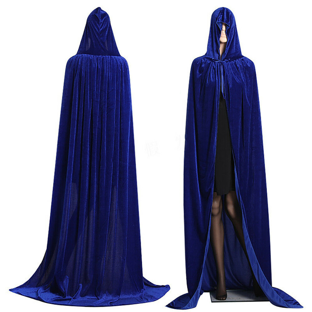 Warlock Witches Cloak Cape Hooded