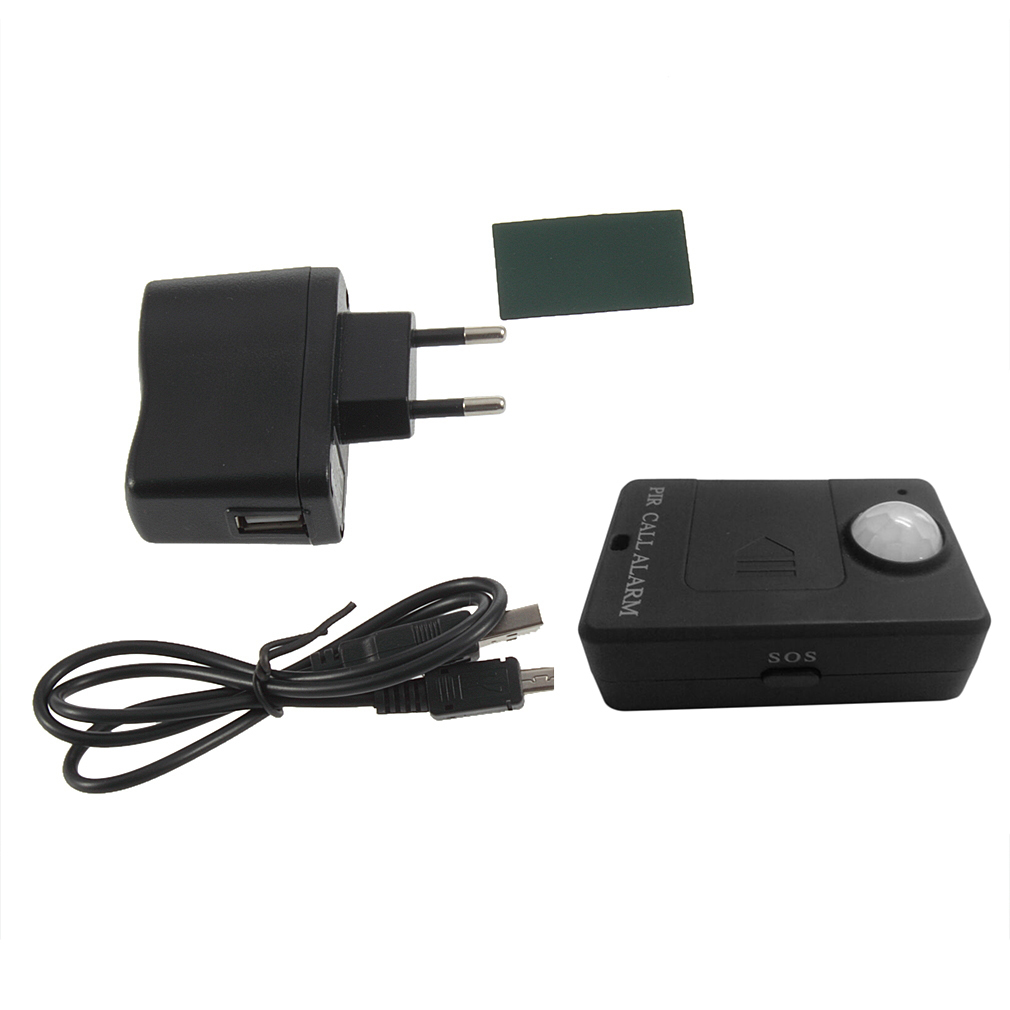 Mini PIR Alarm Sensor Infrared GSM Wireless Motion Detection