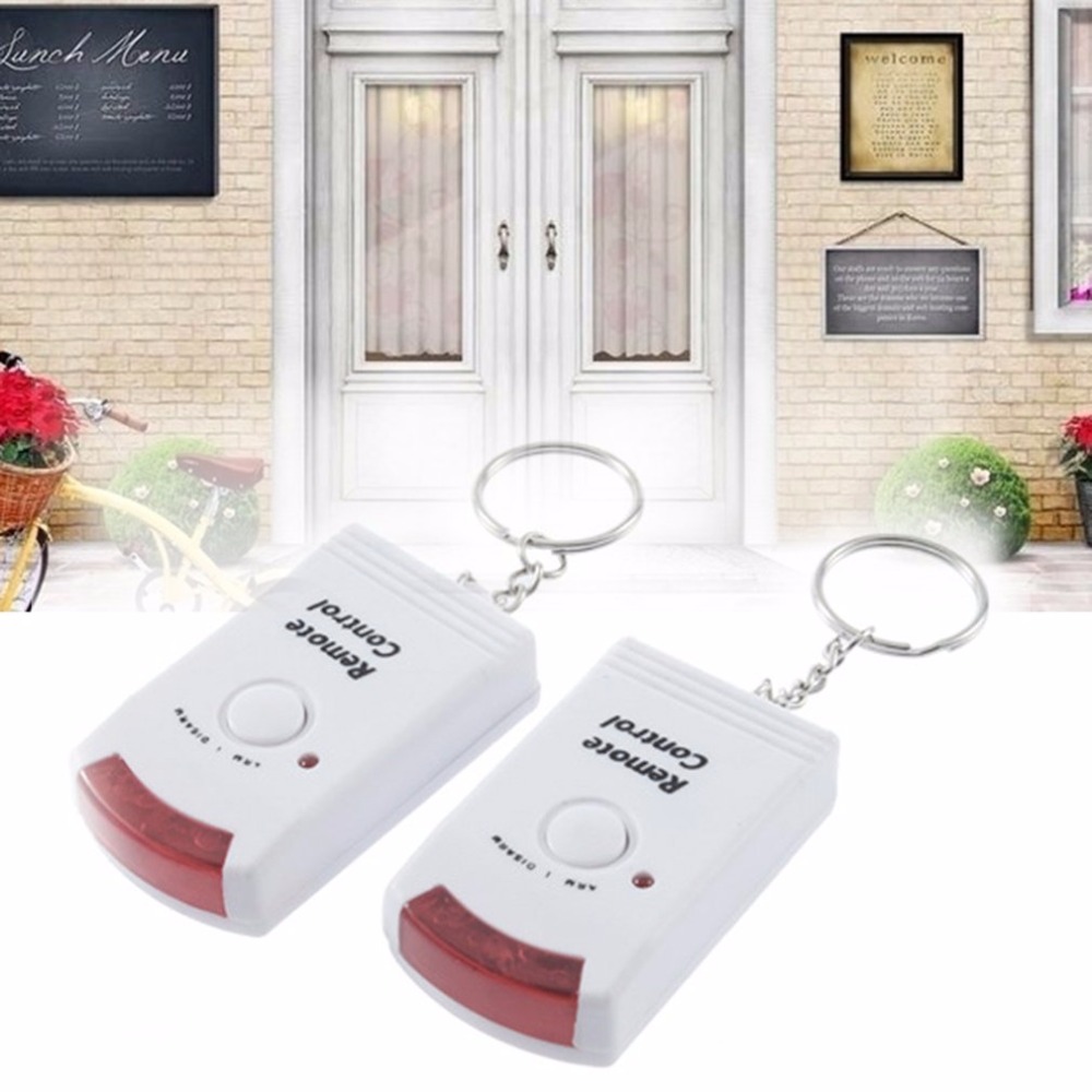 Wireless Remote Controlled Mini Alarm with IR Infrared Motion Detector